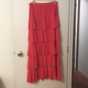 Women’s June xl ruffled skirt